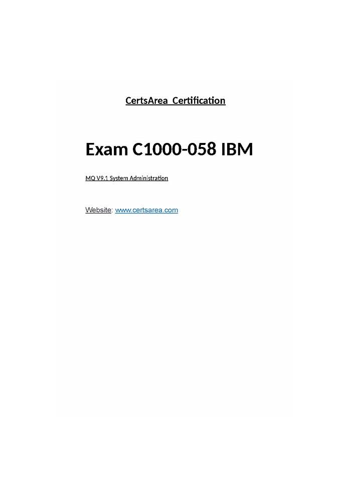 Reliable C1000-058 Exam Price, Guaranteed C1000-058 Questions Answers