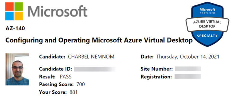 Microsoft AZ-140 Certification Test Answers & AZ-140 Exam Objectives Pdf