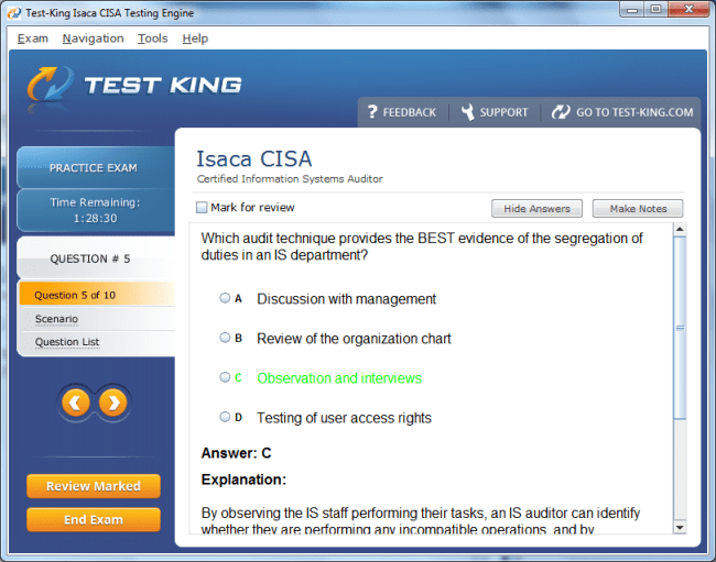 Valid CISA Exam Question & CISA Test Dumps Free - High CISA Quality