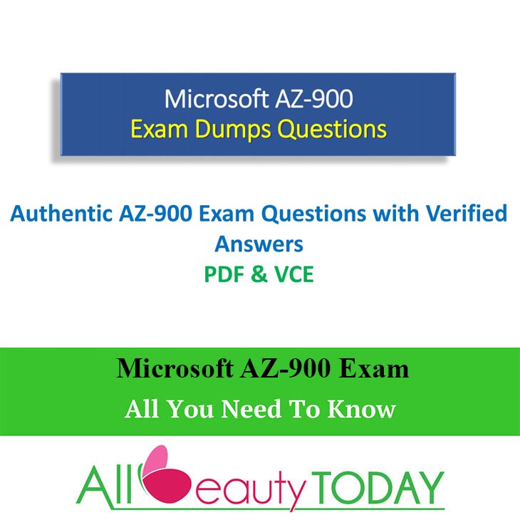 Free AZ-900 Pdf Guide & Microsoft AZ-900 Detailed Study Dumps