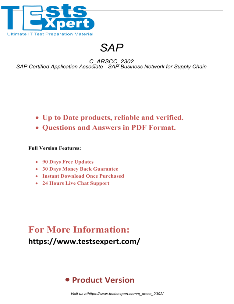 Valid Dumps C_ARSCC_2302 Pdf, SAP Braindumps C_ARSCC_2302 Downloads