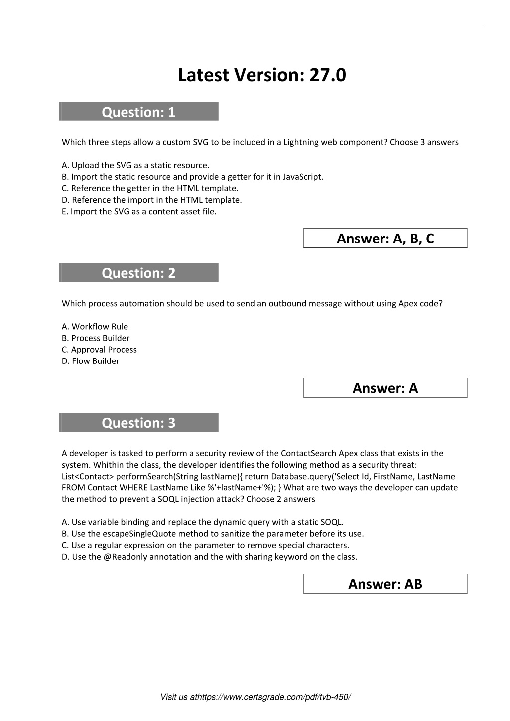 TVB-450 Latest Dumps Questions & TVB-450 Practice Exam Online