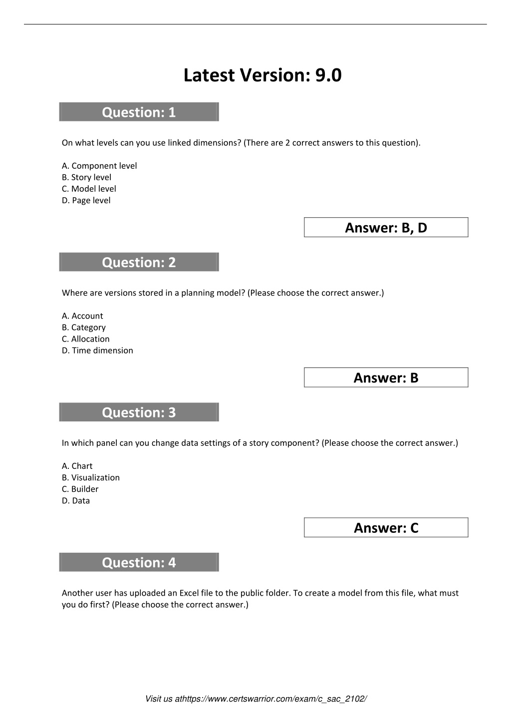 Latest C-SAC-2221 Exam Vce & Study C-SAC-2221 Plan - Study Materials C-SAC-2221 Review