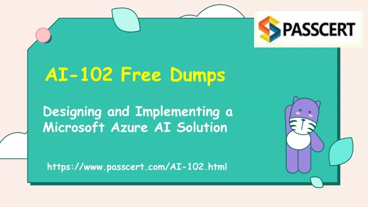 Test AI-102 Cram Pdf | Microsoft AI-102 Latest Exam Pass4sure