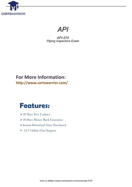 New API-570 Exam Review & API Updated API-570 CBT - Valid API-570 Test Topics