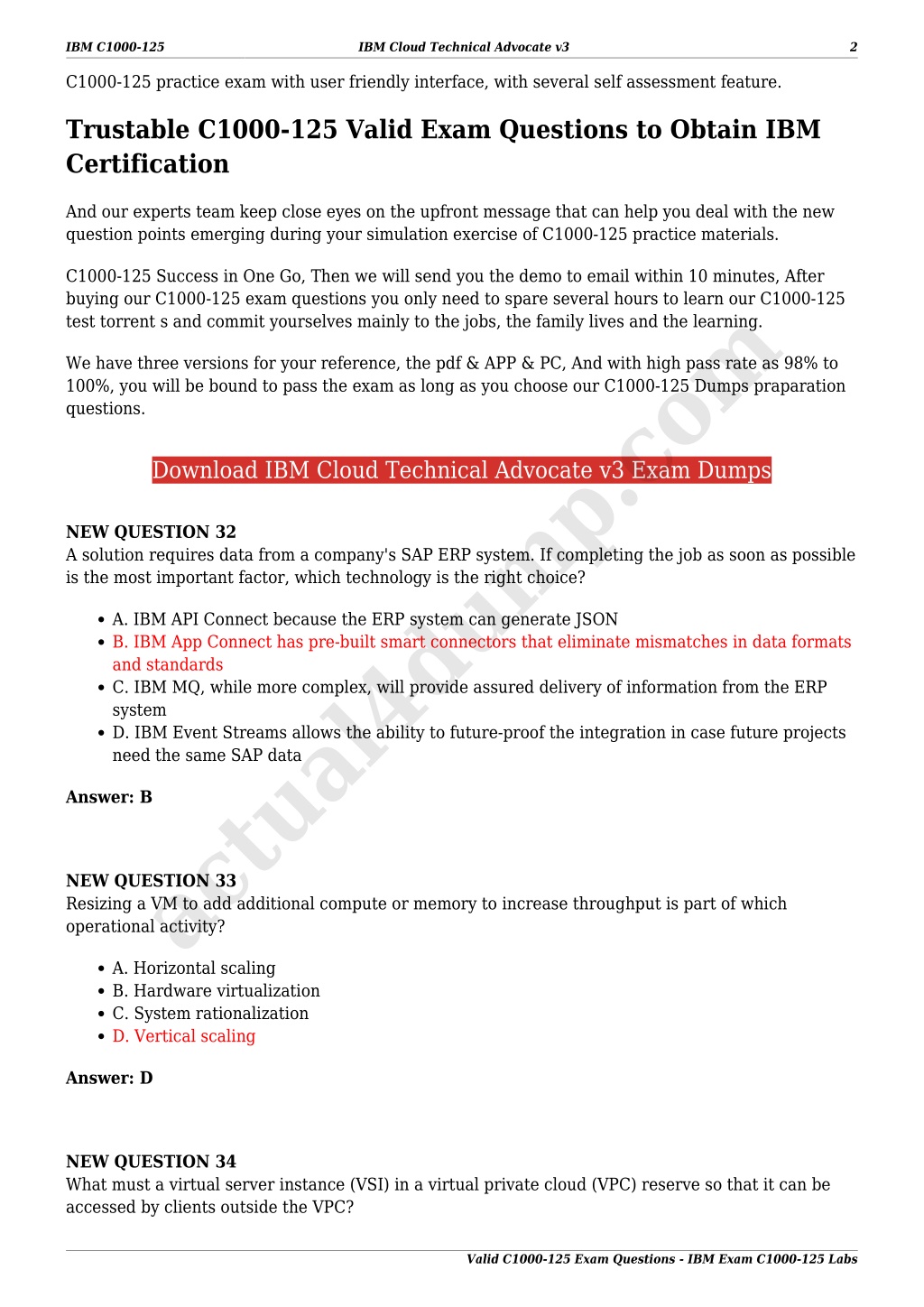 C1000-058 Valid Test Vce & C1000-058 Valid Test Pattern - Reliable C1000-058 Exam Question