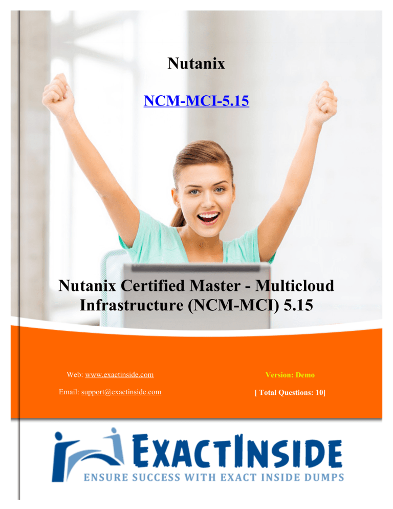 NCP-MCI-6.5 New Question | Nutanix New NCP-MCI-6.5 Braindumps Ebook