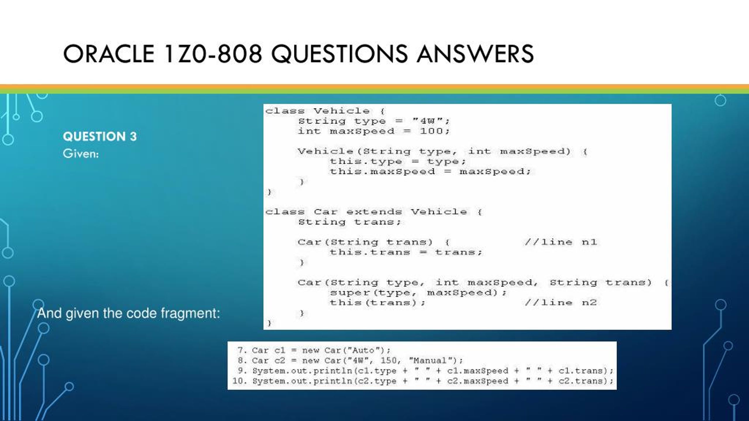 Oracle New 1z1-808 Real Test - 1z1-808 Test Free, Latest 1z1-808 Test Question