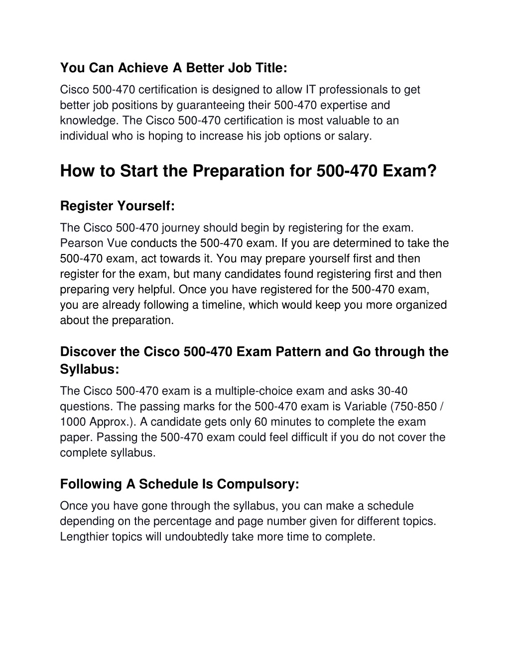 Reliable 500-470 Exam Bootcamp & Cisco 500-470 Exam Format