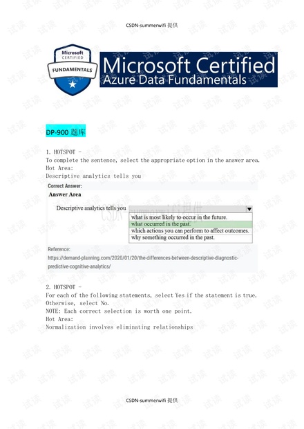 Reliable DP-900 Exam Blueprint - Reliable DP-900 Dumps Pdf