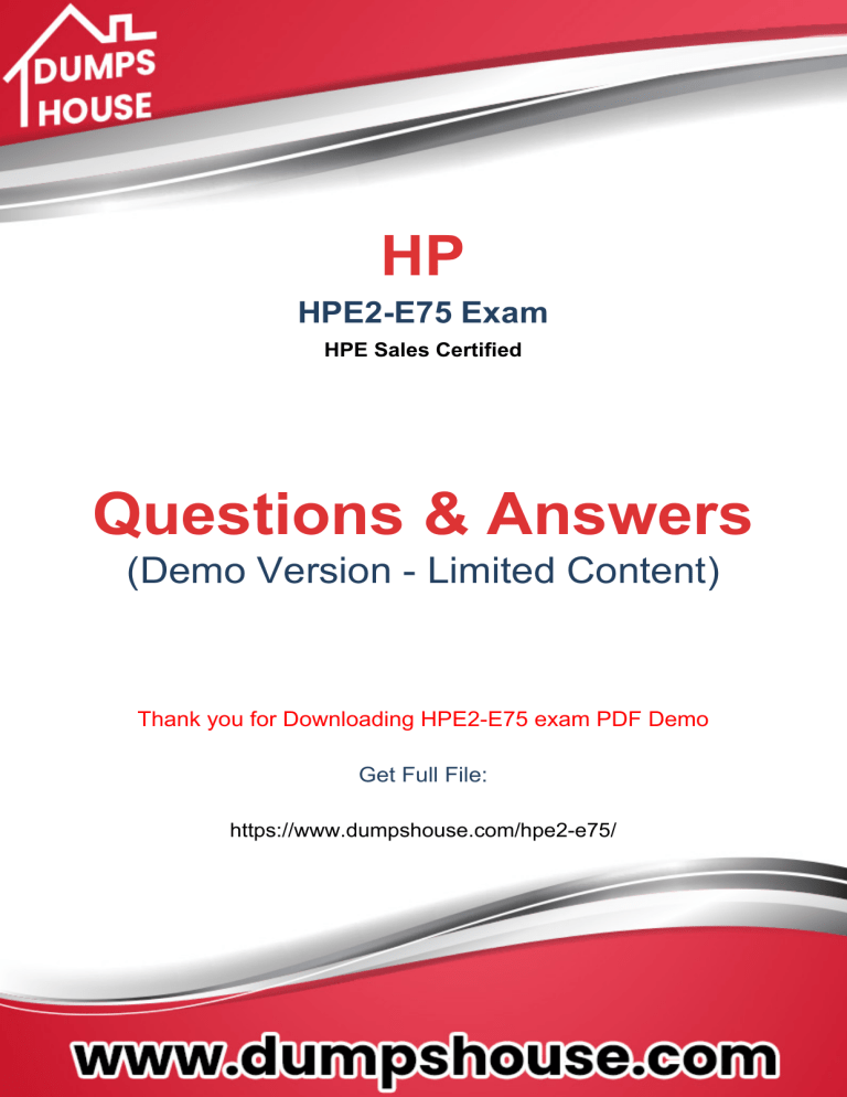 HP HPE2-B02 Sample Questions, Latest HPE2-B02 Exam Online