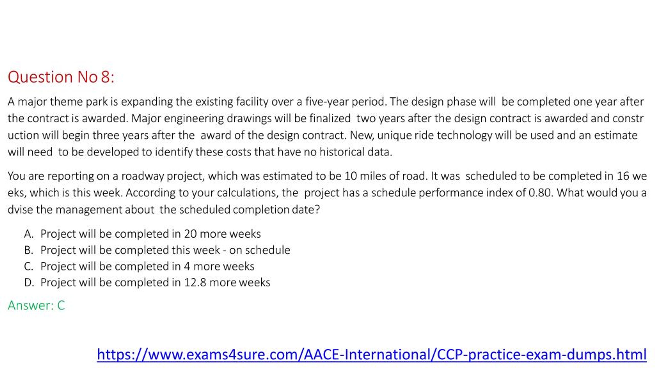 Customizable CCP Exam Mode & AACE International Exam CCP Demo