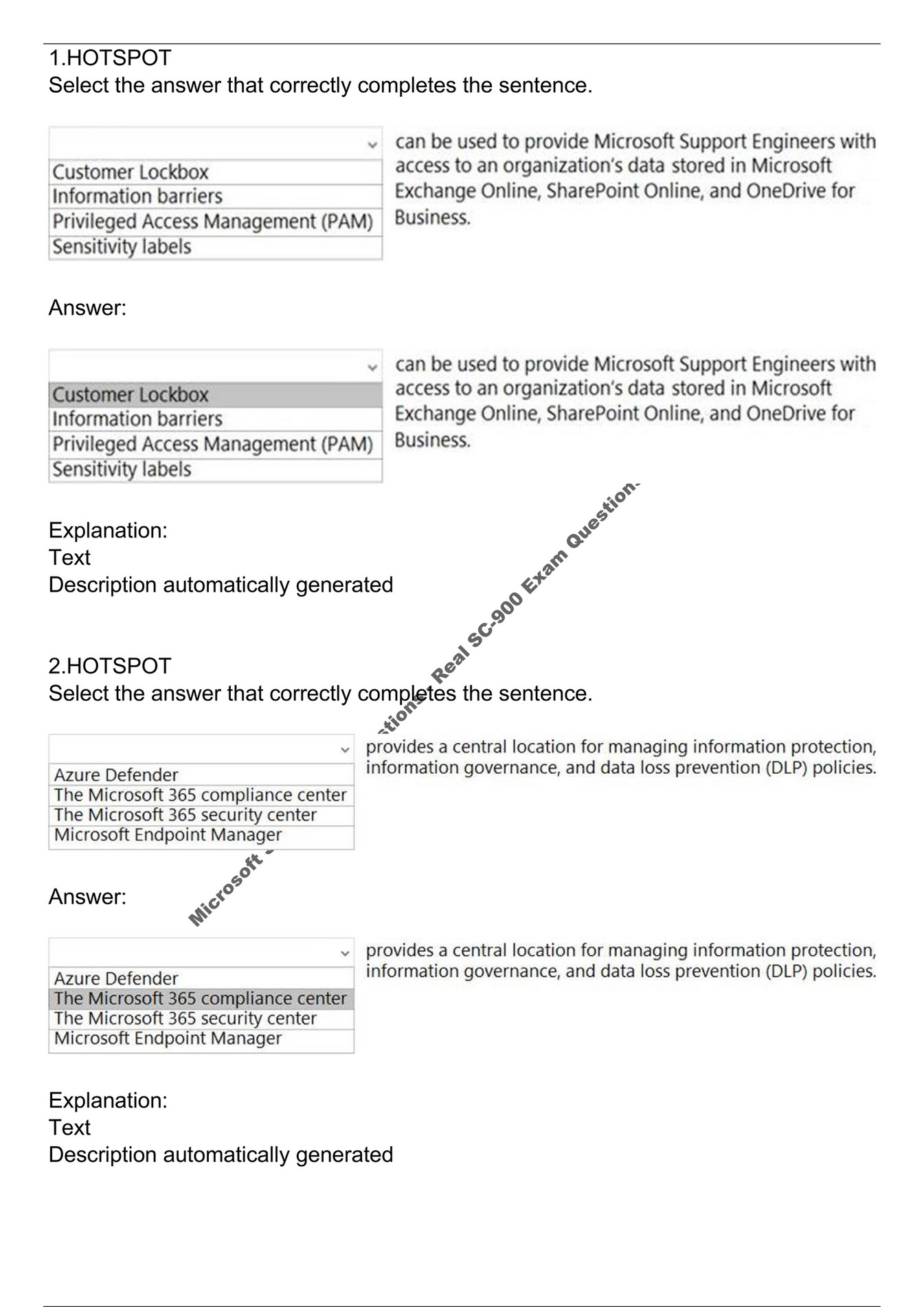 Microsoft SC-900 Reliable Test Test & Valid Exam SC-900 Vce Free