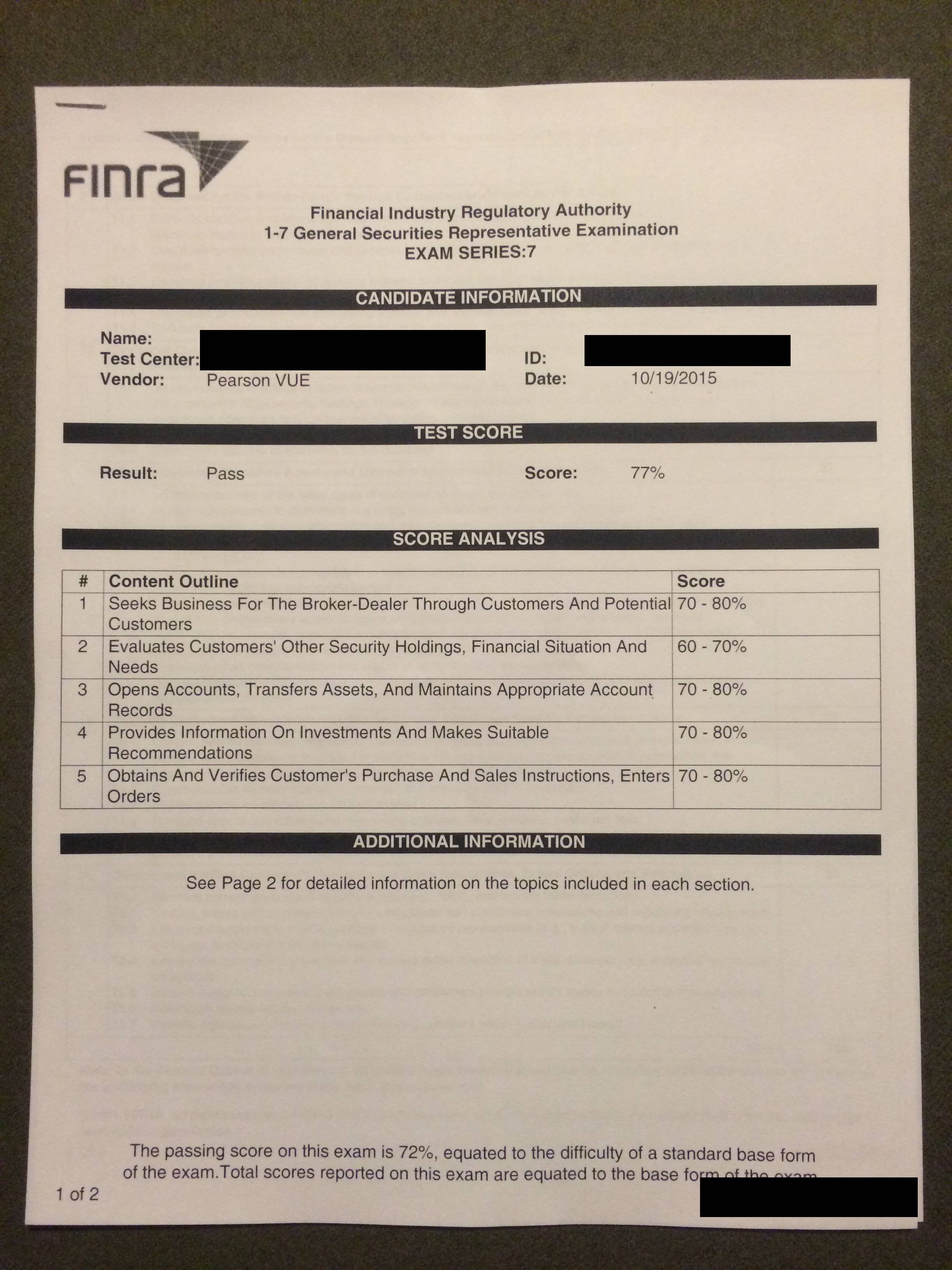 Series-7 Exam Cram Review - FINRA New Series-7 Test Papers