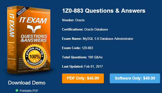 Oracle 1z0-071 Real Exam Questions | 1z0-071 Accurate Test