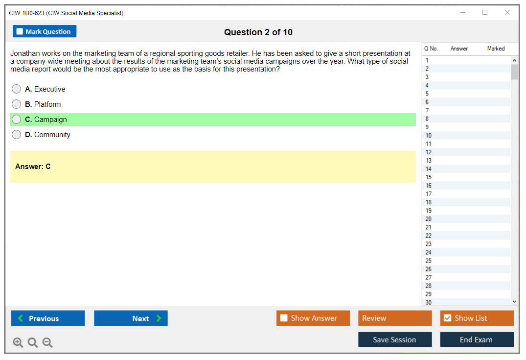 2024 1D0-623 Exam Tips & Hot 1D0-623 Spot Questions - CIW Social Media Specialist Passing Score Feedback