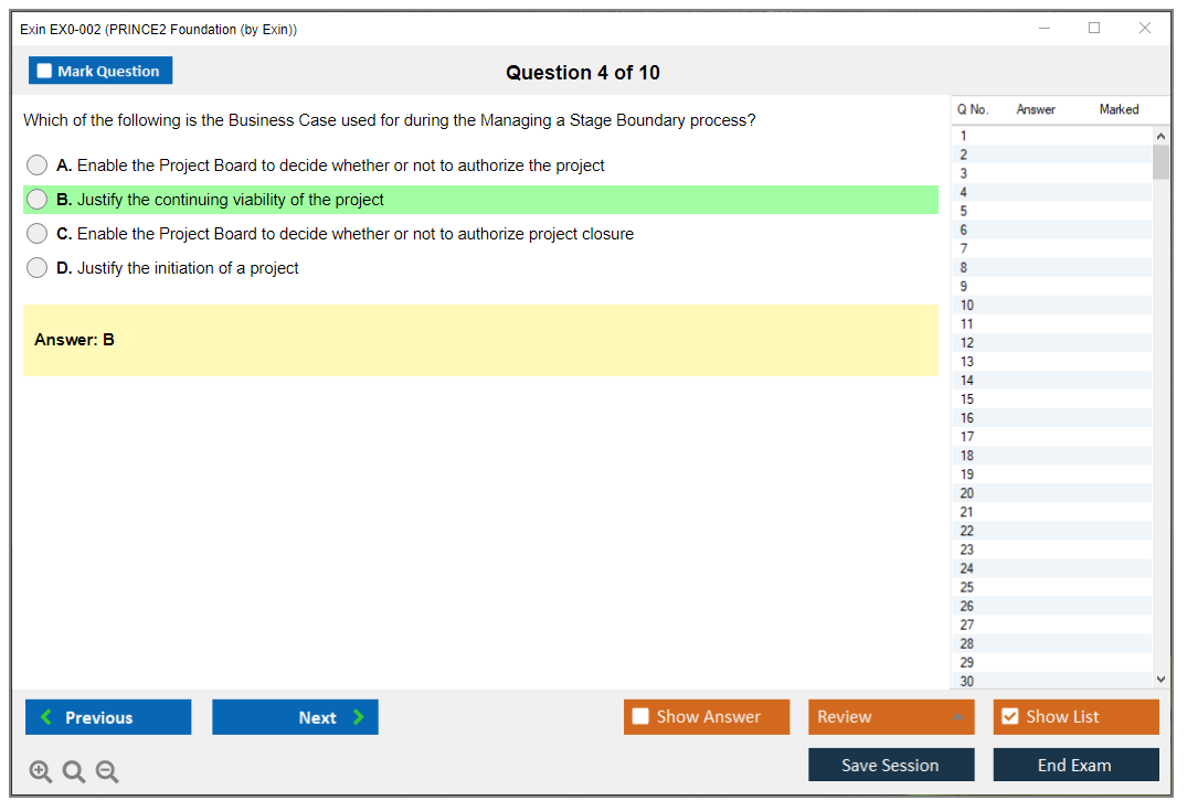 Official PRINCE2Foundation Study Guide | PRINCE2 Exam PRINCE2Foundation Cram Questions