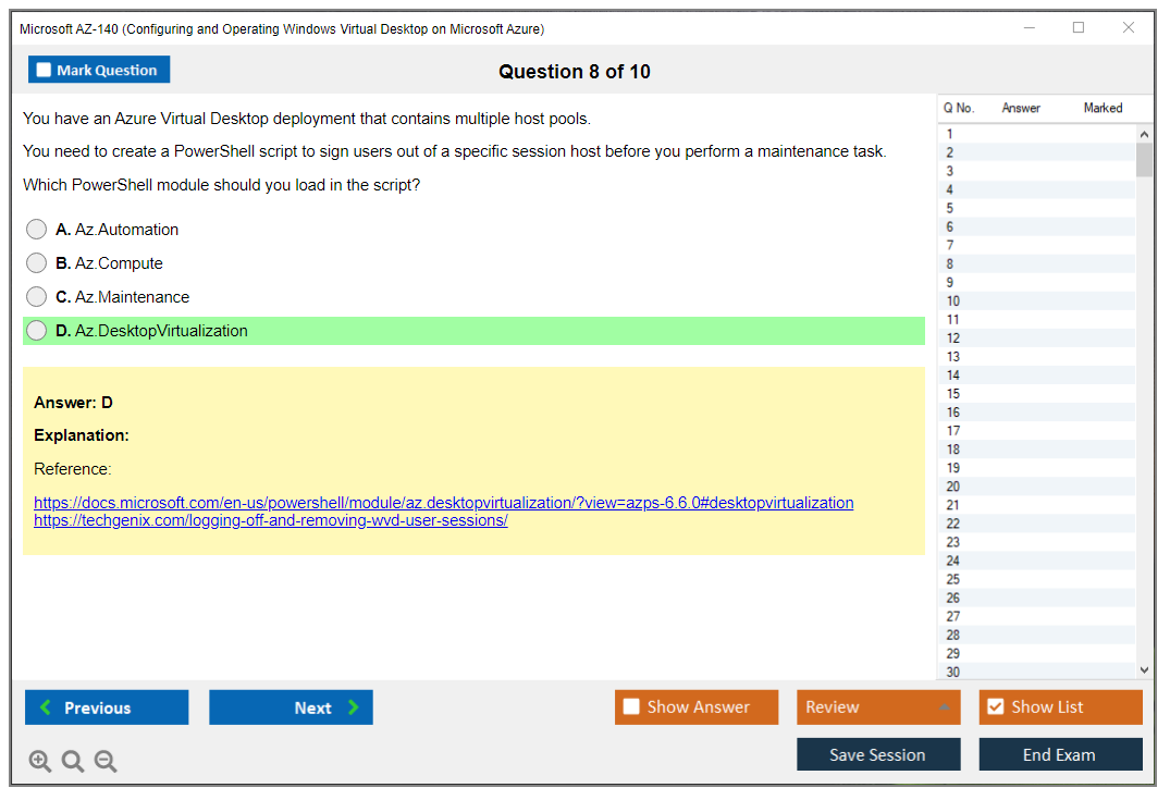 Valid AZ-140 Vce Dumps - Online AZ-140 Training Materials