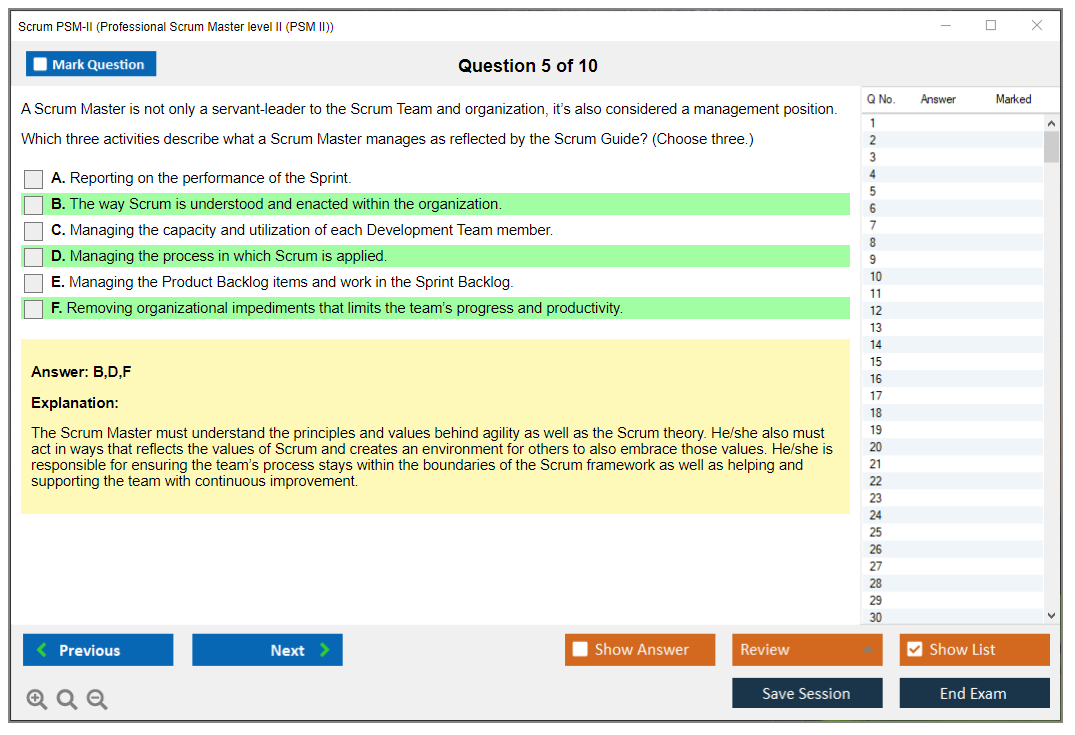 Scrum Latest PSM-II Learning Material & PSM-II New Test Camp