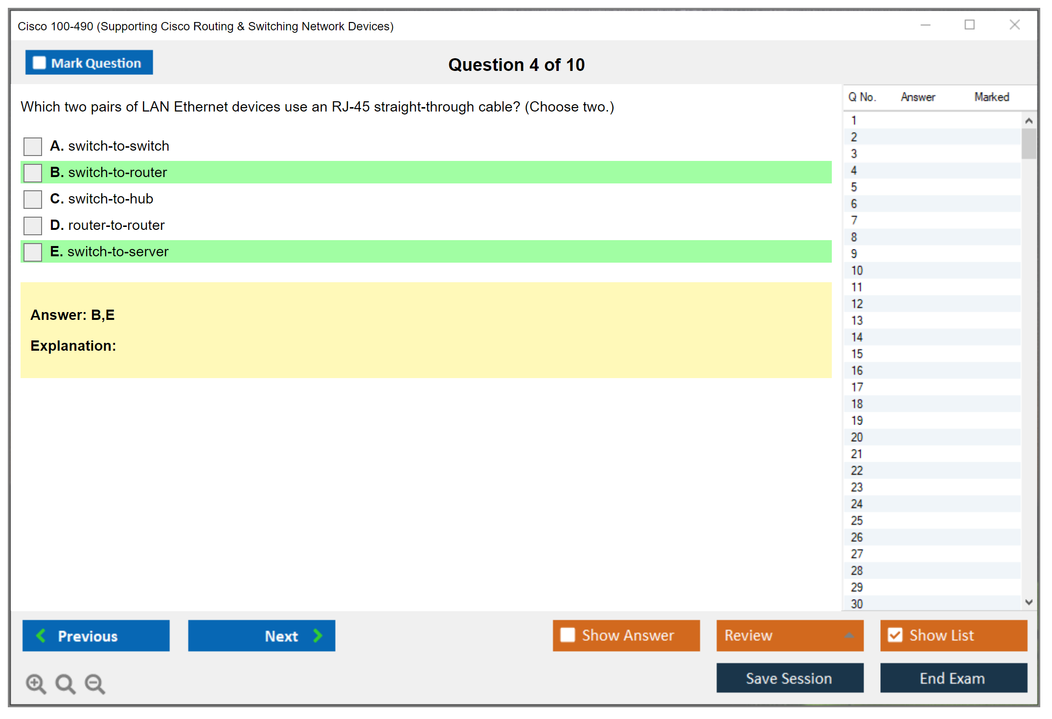 Cisco 100-490 Standard Answers - Download 100-490 Pdf