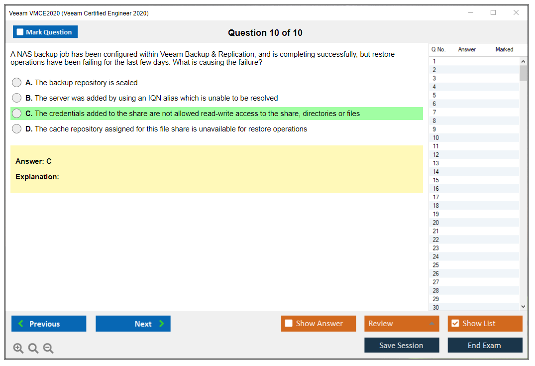 Test VMCA2022 Online | Veeam Pass4sure VMCA2022 Dumps Pdf