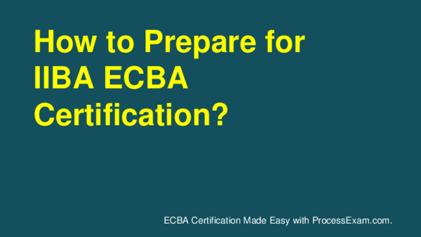 IIBA ECBA Most Reliable Questions & New ECBA Test Price