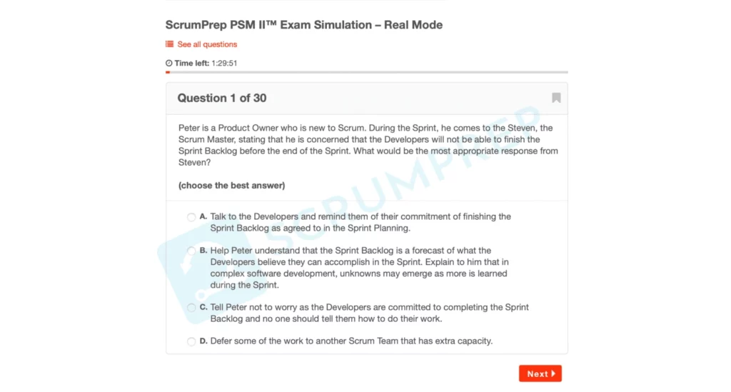 Scrum Key PSK-I Concepts - Sample PSK-I Exam, PSK-I Pdf Version