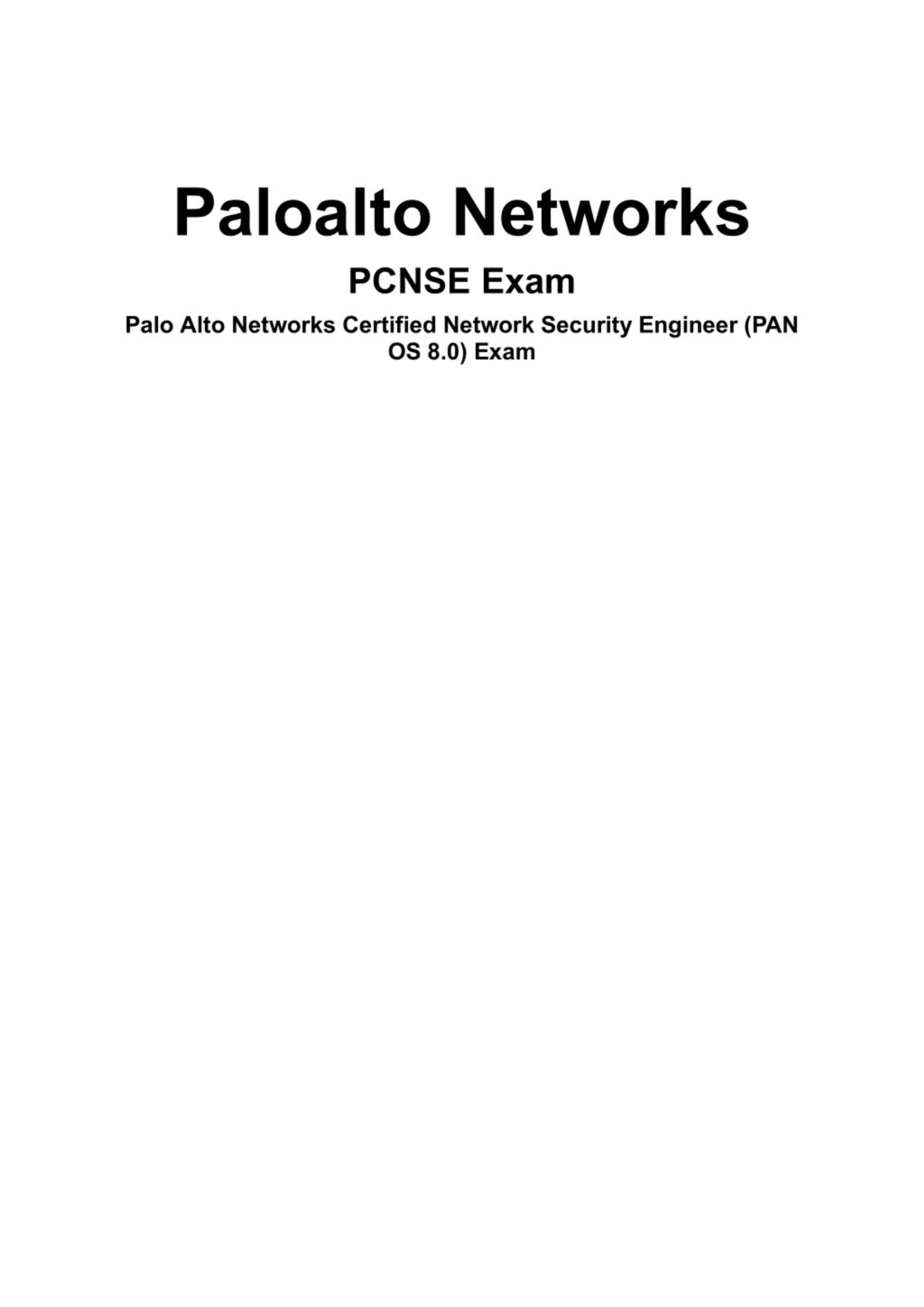 Palo Alto Networks PCNSE Latest Exam Book & Exam PCNSE Registration