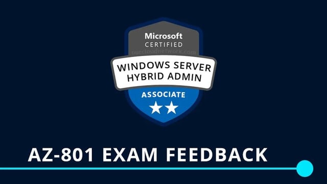 New AZ-801 Exam Pattern - Microsoft AZ-801 Testing Center