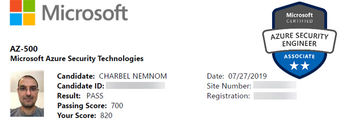 Microsoft AZ-500 Latest Braindumps & AZ-500 Valid Test Vce