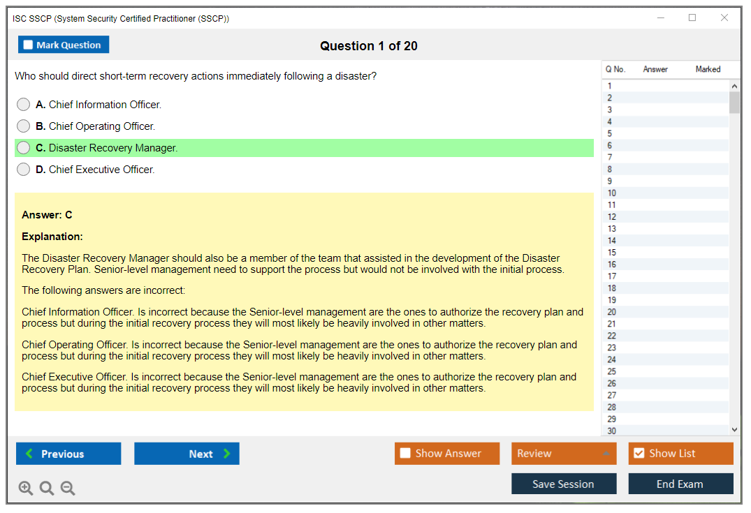 ISC SSCP Real Exam Questions | SSCP Accurate Test