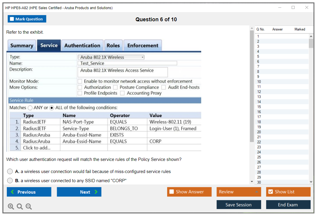 HPE6-A84 Free Brain Dumps & HP Latest HPE6-A84 Study Guide