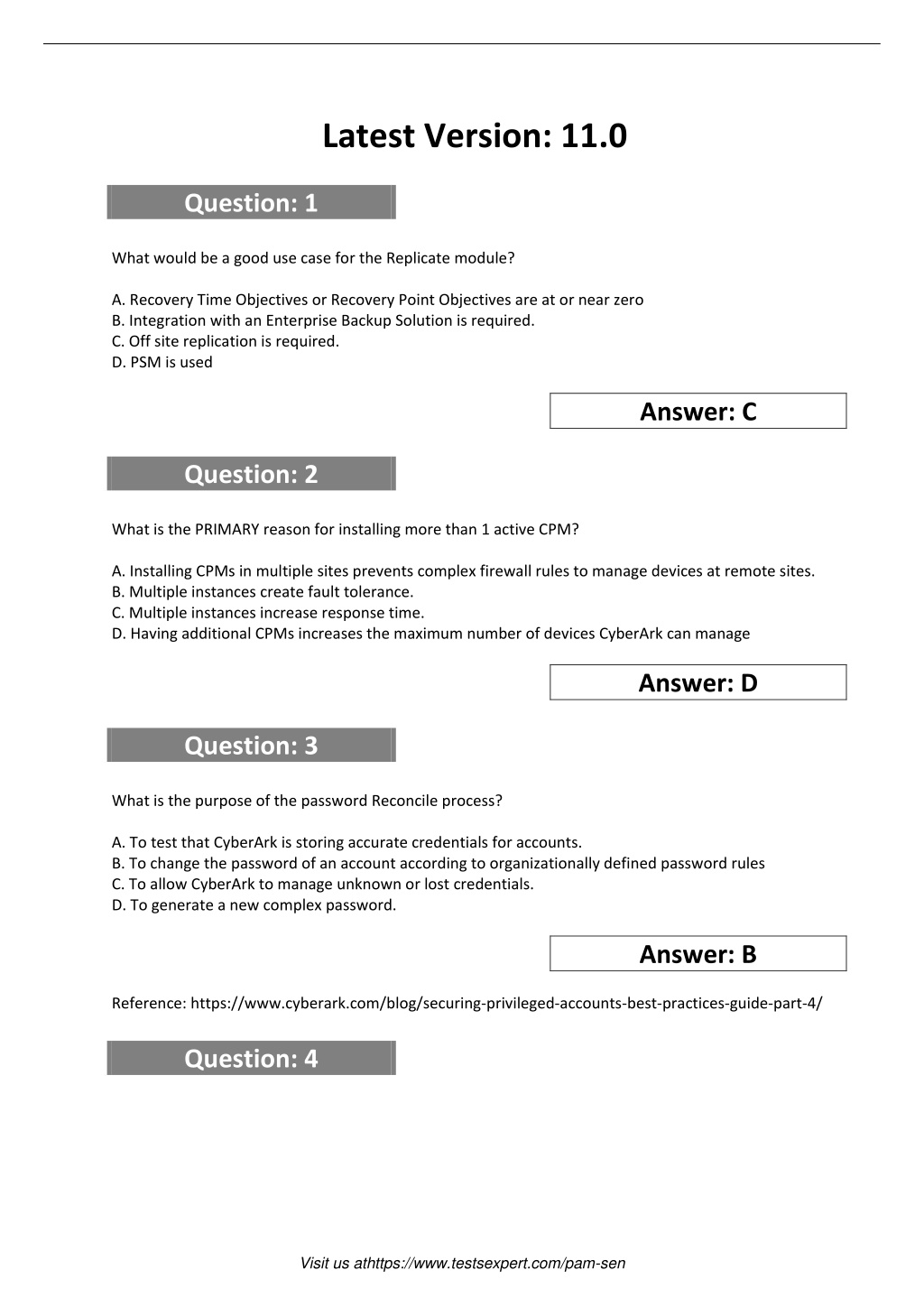 CyberArk PAM-SEN Valid Exam Materials, Exam PAM-SEN Dumps