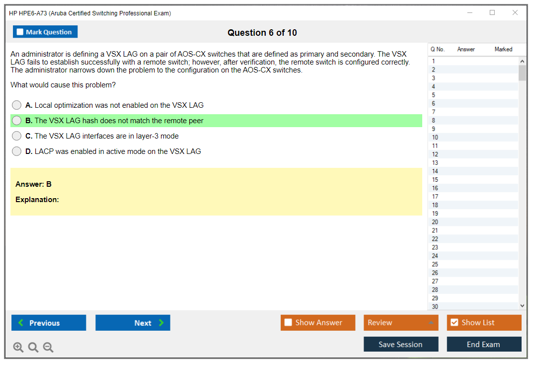 2024 HPE6-A73 Valid Dump, HPE6-A73 Test Questions Vce | Aruba Certified Switching Professional Exam Latest Test Preparation