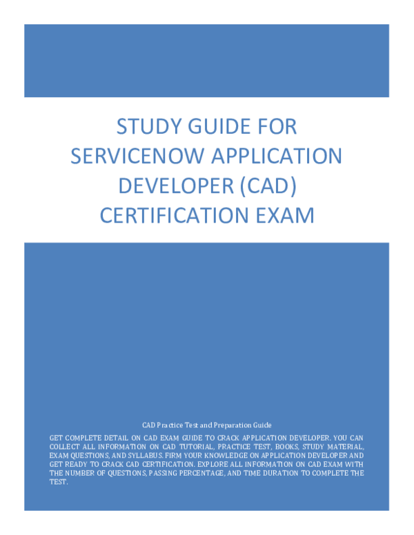 ServiceNow Valid CAD Vce & Test CAD Lab Questions - New CAD Learning Materials