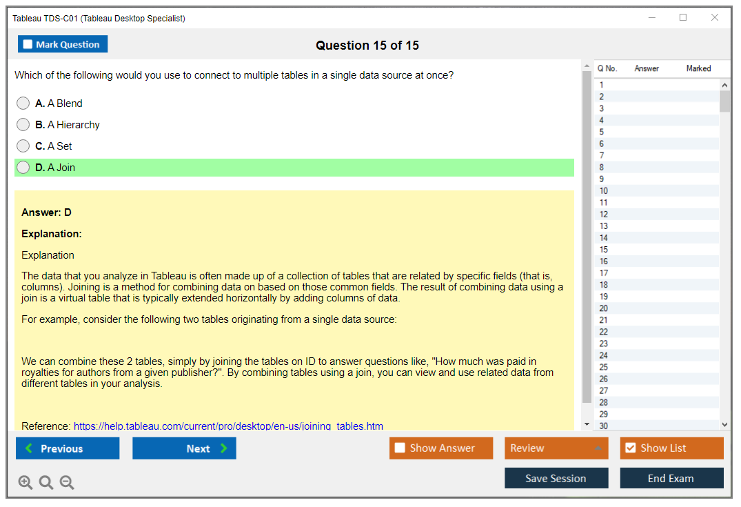 Tableau TDS-C01 Study Tool | TDS-C01 Online Training & Vce TDS-C01 Test Simulator