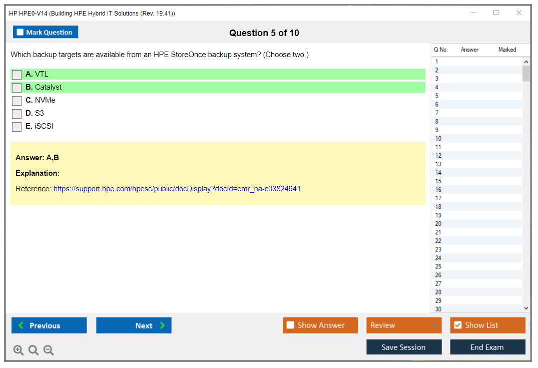 HPE0-V25 Valid Exam Preparation, Free HPE0-V25 Practice Exams