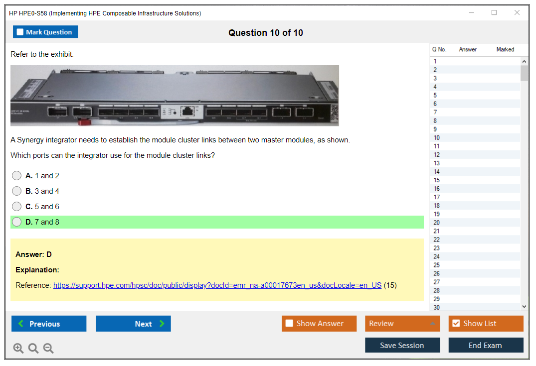 Valid HPE0-V28 Test Blueprint | Exam HPE0-V28 Consultant & Exam HPE0-V28 Quick Prep