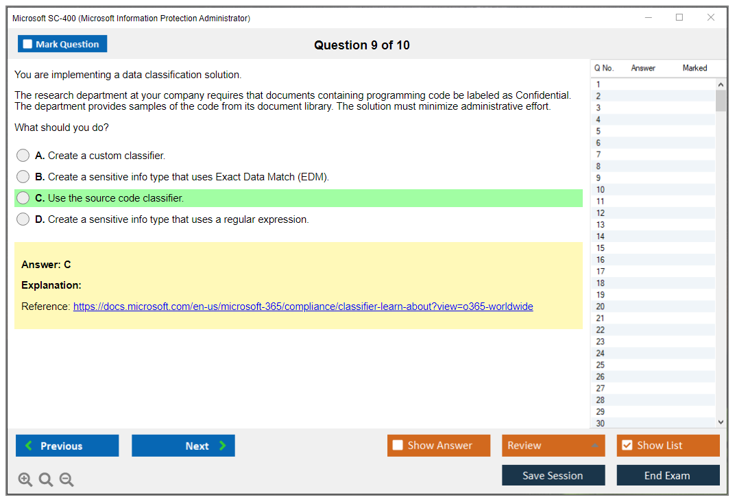 SC-400 Reliable Exam Bootcamp & SC-400 Real Exam Questions