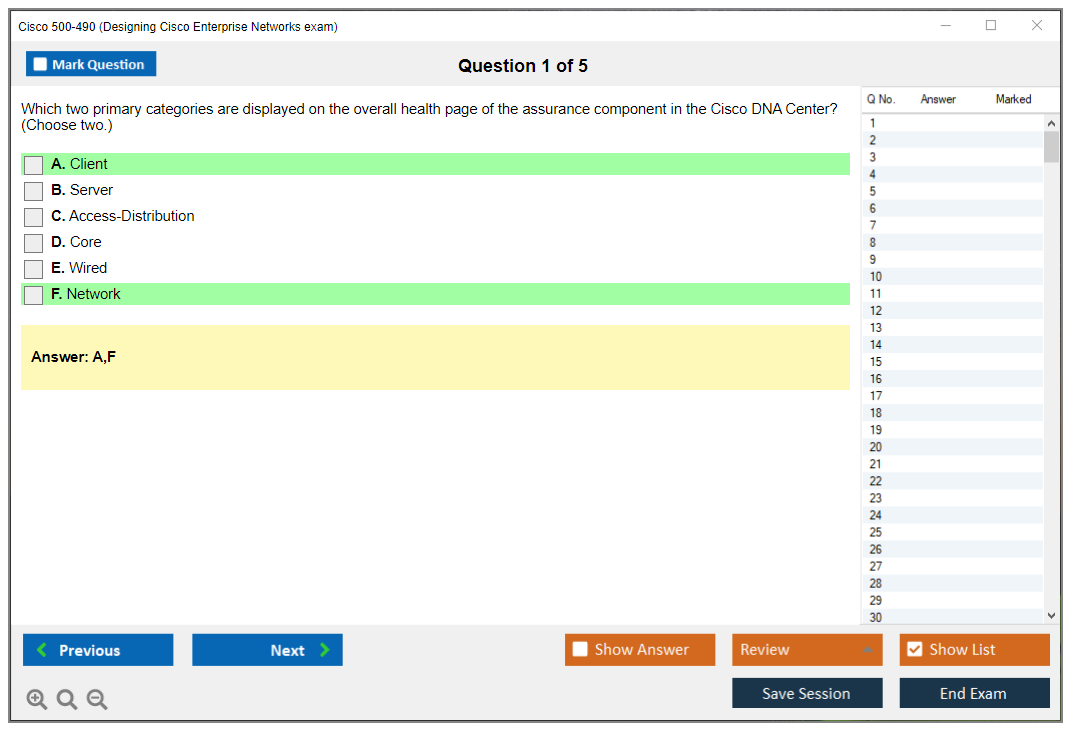 Valid 500-490 Test Forum & Cisco Sample 500-490 Questions