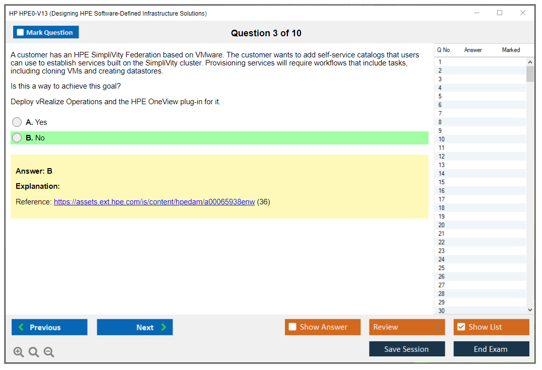 HP Dumps HPE0-G03 Questions, HPE0-G03 Valid Test Objectives