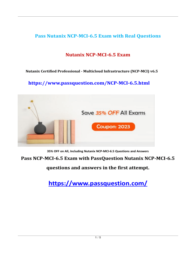 Latest Real NCP-MCI-6.5 Exam & NCP-MCI-6.5 Study Demo - Study NCP-MCI-6.5 Test