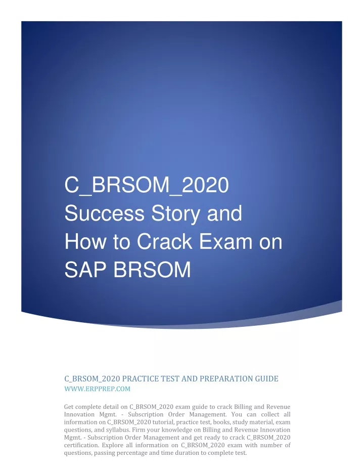 C-BRSOM-2020 Unlimited Exam Practice - Pdf C-BRSOM-2020 Dumps, New C-BRSOM-2020 Test Cost