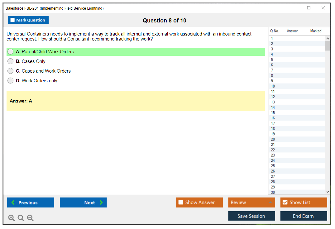 FSL-201 Test Answers & Salesforce FSL-201 Latest Mock Test