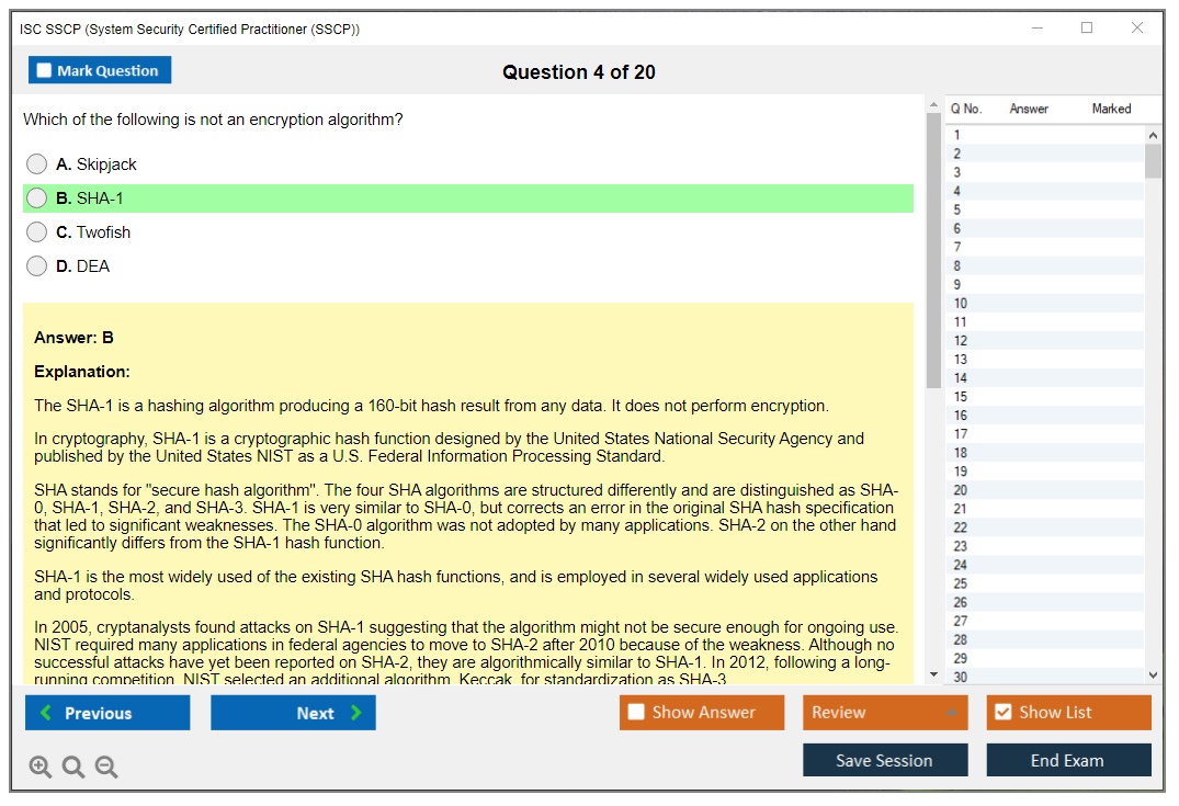 ISC SSCP Dumps Free Download, Reliable Exam SSCP Pass4sure