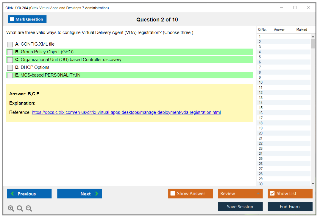 Citrix 1Y0-204 New Test Camp | Latest 1Y0-204 Material