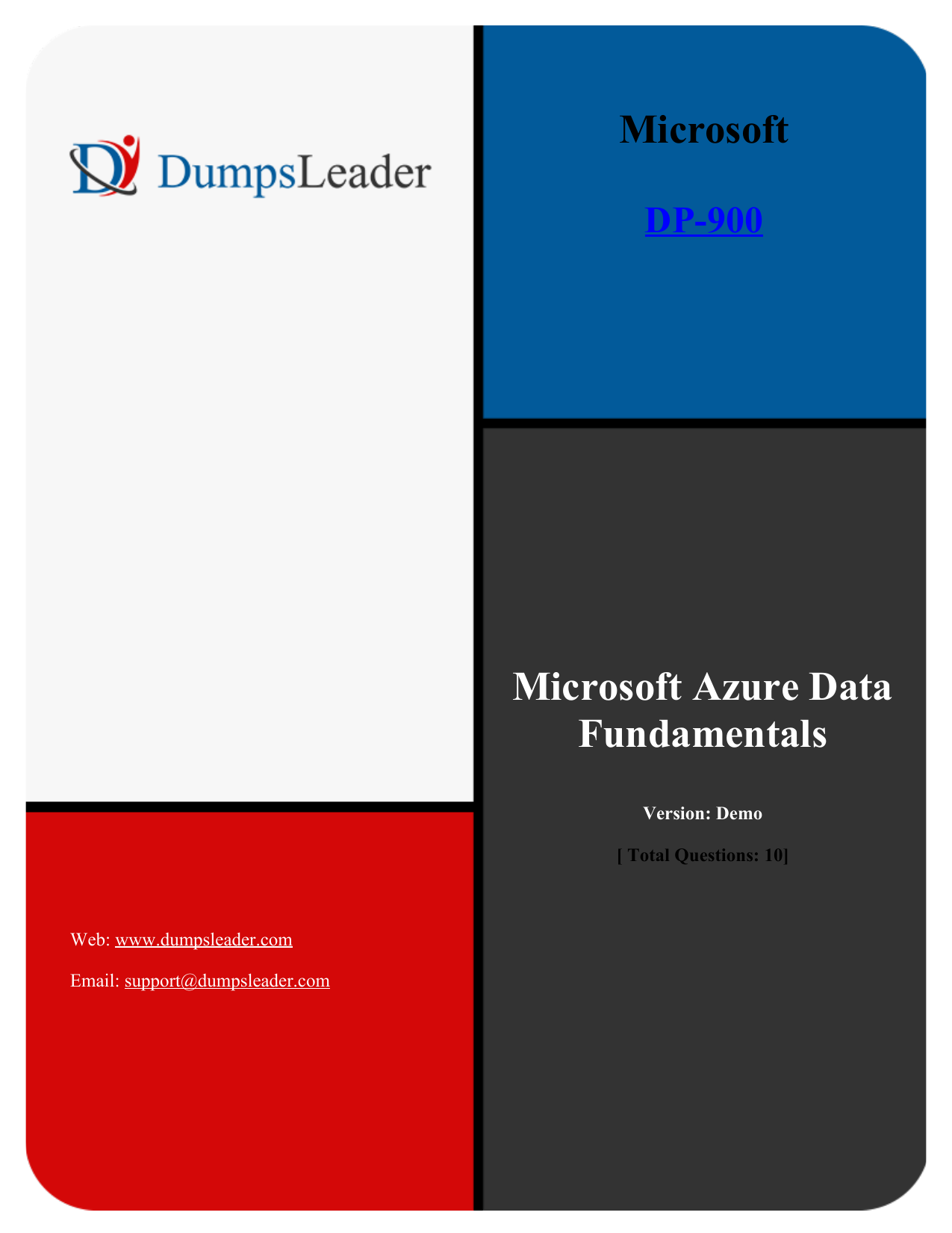 DP-900 Test Passing Score, Microsoft DP-900 Practice Braindumps