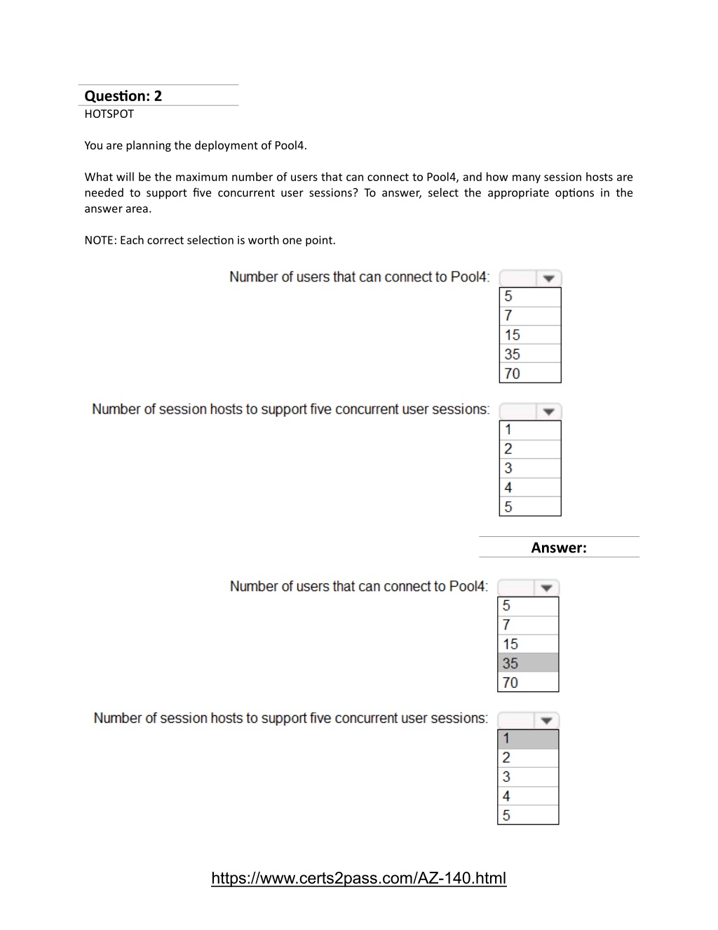 Microsoft Valid AZ-140 Dumps, Download AZ-140 Fee | Latest AZ-140 Exam Pass4sure