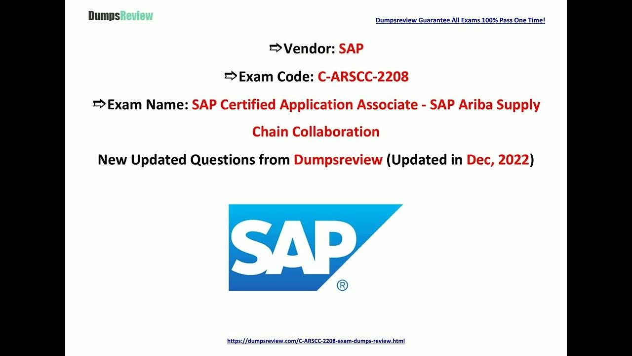 C_ARSCC_2208 Braindumps Torrent - C_ARSCC_2208 Valid Exam Guide, New SAP Certified Application Associate - SAP Ariba Supply Chain Collaboration Test Notes