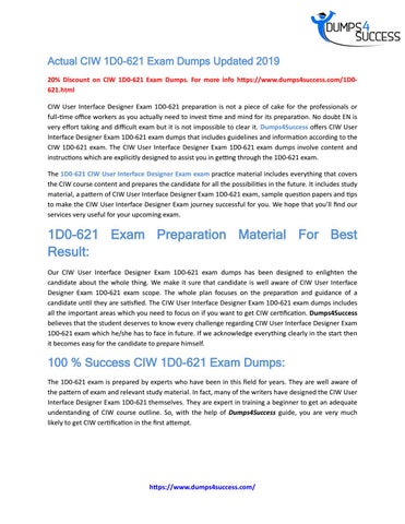 Real 1D0-622 Exam Answers & CIW 1D0-622 Exam Bootcamp